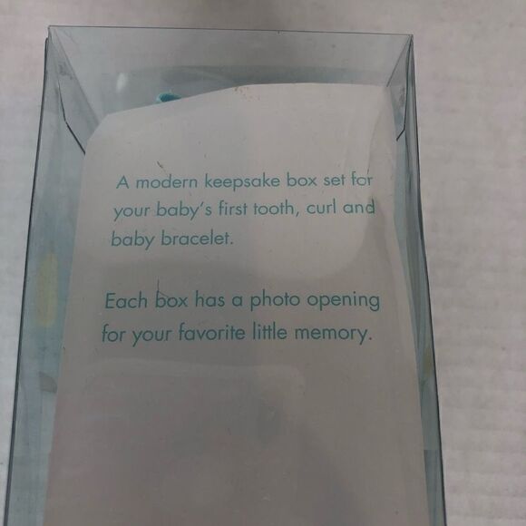 3/$15 or 5/$20 NEW Pearhead little keepsake box set - Picture 4 of 8